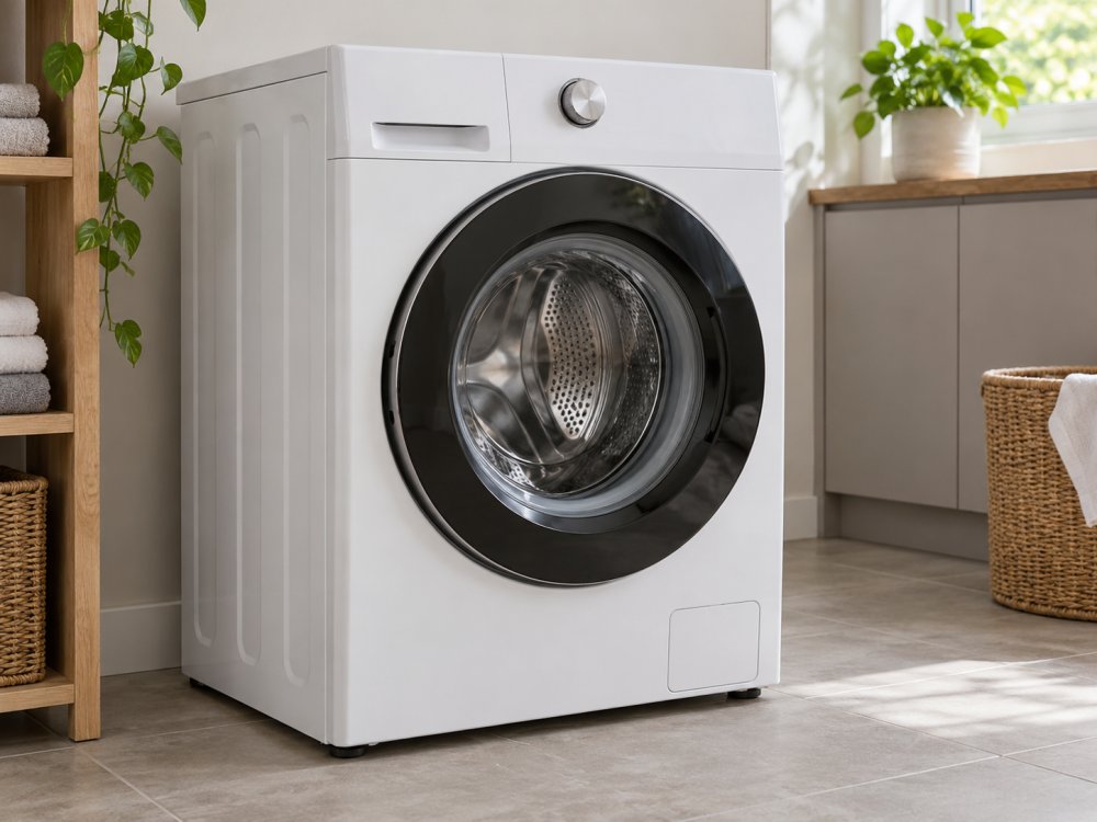 [DEMO] 8 Kg Çamaşır Makinesi – Beyaz fotoğraf 1
