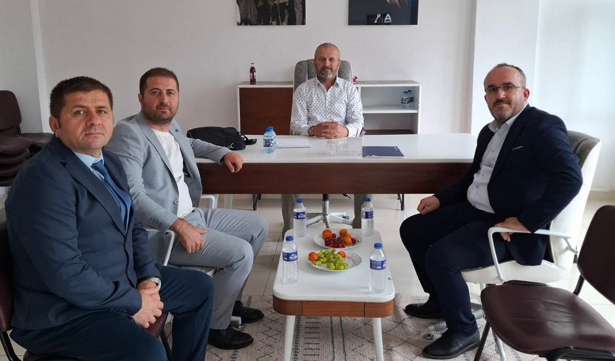 Anahtar Parti İl Başkanı Av. Onur Göksu ve Yönetiminden Cide Teşkilatına Ziyaret