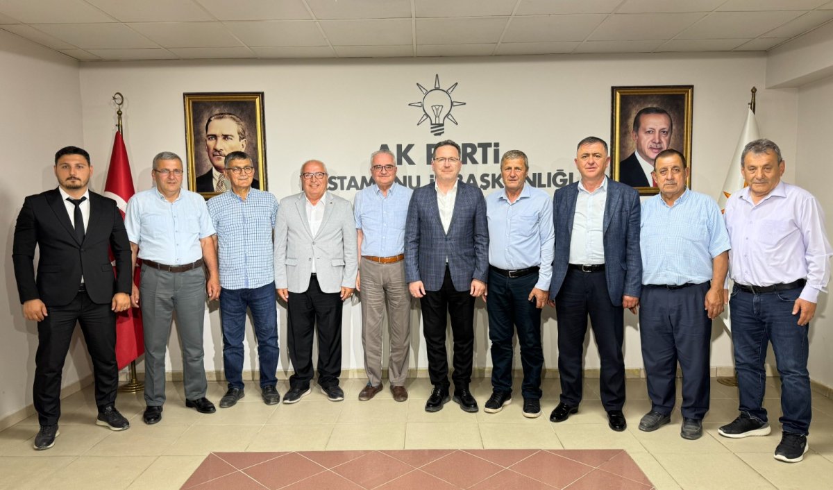 AK Parti Kastamonu İl Başkanlığı’nda Cide Toplantısı