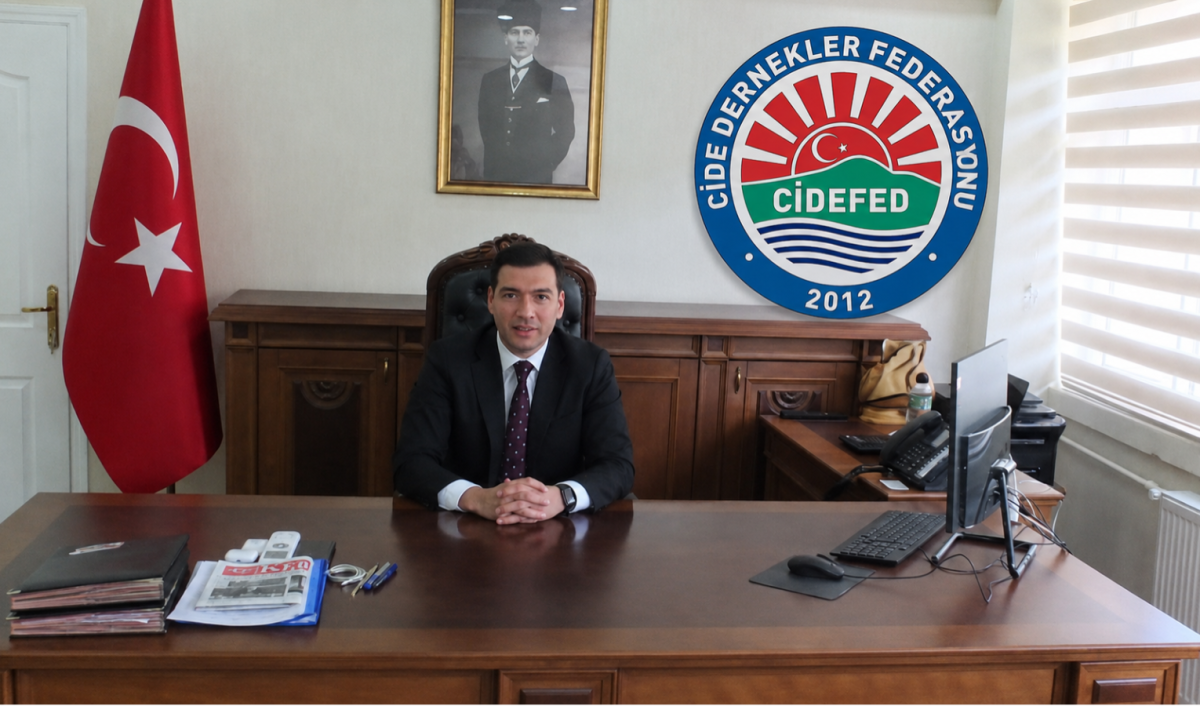 Cide Dernekler Federasyonu'ndan Yeni Kaymakam'a Hoş Geldin Mesajı Yayınladı
