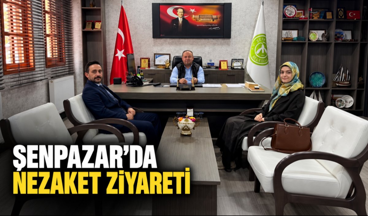 Şenpazar Devlet Hastanesi yönetiminden Başkan Cem Çınar’a ziyaret