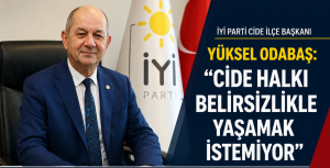 İYİ Parti’den Yol Tepkisi: “Cide Halkı Resmi Açıklama Bekliyor”