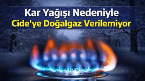 Taşımalı Sistem Durdu: Cide’ye Bu Gece Doğalgaz Yok