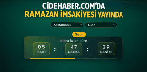 Cidehaber.com’da Ramazan İmsakiyesi Yeniden Yayında