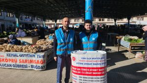 Cide’de Zekât ve Fitre Seferberliği: TDV Standı Cuma Pazarı’nda
