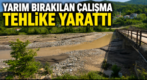 Aydos Çayı’nda Sel Suları Tarlalara Yöneldi