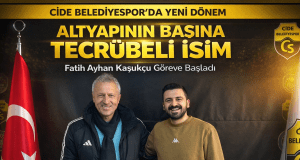 Cide Belediyespor’da Altyapının Başına Tecrübeli İsim
