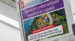 Marmaray’da Dikkat Çeken Görüntü: Yapılmayan Yolun Tanıtımı LED Ekranlarda