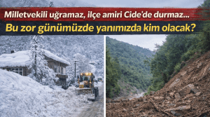 Cide’de Tepki Büyüyor: “Zor Günümüzde Yanımızda Kim Var?”